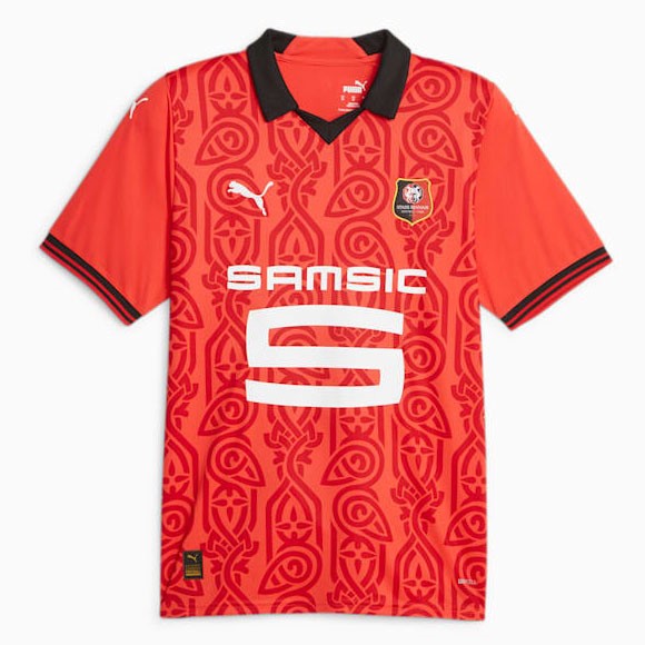 Tailandia Camiseta Stade Rennais Replica Primera Ropa 2023/24